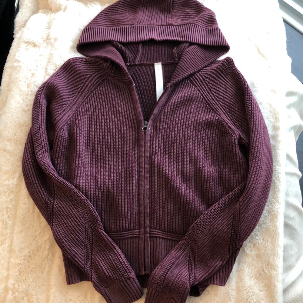 Lululemon knit track hoodie